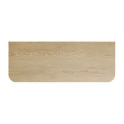 Plan vasque KORI 120 cm chene clair Accessoire pour meuble sous vasque