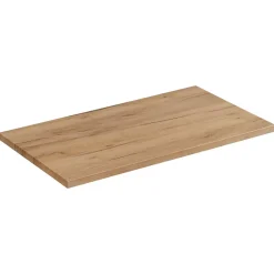 Plan vasque NALYA 61 cm Chene clair Plateau supérieur pour meuble suspendu