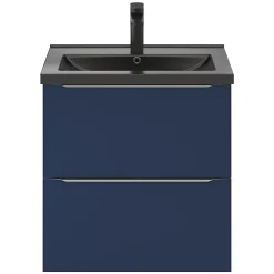 Plan vasque noir GoodHome Nira 60 cm