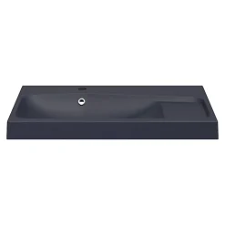 Plan vasque noir GoodHome Mila 80 cm