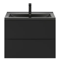 Plan vasque noir GoodHome Nira 80 cm