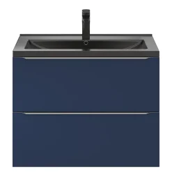 Plan vasque noir GoodHome Nira 80 cm