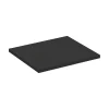 Plan vasque noir SAVIA 60 cm Plateau de 60 cm pour meuble sous vasque