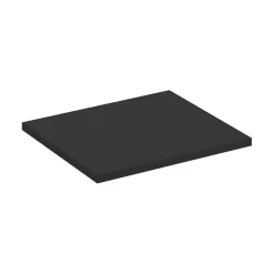 Plan vasque noir SAVIA 60 cm Plateau de 60 cm pour meuble sous vasque