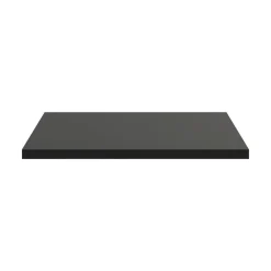 Plan vasque noir SAVIA 60 cm Plateau de 60 cm pour meuble sous vasque