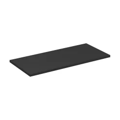 Plan vasque noir SAVIA 120 cm Plateau de 120 cm pour meuble sous vasque