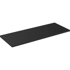 Plan vasque NOXERA 120 cm Noir mat Pour vasques à poser Finition élégante