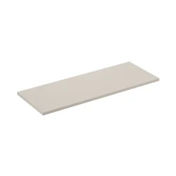 Plan vasque NOXERA 120 cm Beige mat À poser Finition haut de gamme en MDF