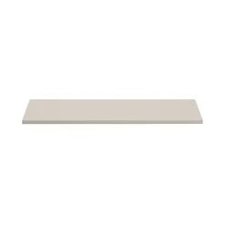 Plan vasque NOXERA 120 cm Beige mat À poser Finition haut de gamme en MDF