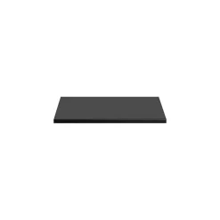 Plan vasque NOXERA 60 cm Noir mat Pour vasque à poser Finition MDF et PVC