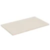 Plan vasque TORNADO 80 cm Finition sable MDF & PVC Pour meuble sous vasque