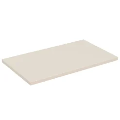 Plan vasque TORNADO 80 cm Finition sable MDF & PVC Pour meuble sous vasque