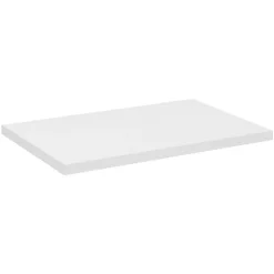 Plan vasque VANO Blanc alpin L60 x P40 x H2 cm Design épuré à poser