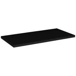 Plan vasque VANO L80 x P40 cm Noir mat À poser Design moderne et pratique