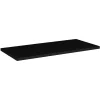 Plan vasque VANO L90 x P40 cm Noir mat À poser Elément moderne pour meuble sous vasque