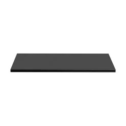 Plan vasque VANTA 80 cm noir Plateau pour meuble sous vasque