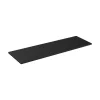 Plan vasque VANTA 180 cm noir Plateau XXL pour meuble sous vasque