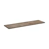 Plan vasque VANTA chene foncé 160 cm Tablette de salle de bain