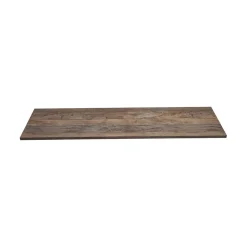 Plan vasque VANTA chene foncé 160 cm Tablette de salle de bain