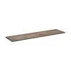 Plan vasque VANTA chene foncé 180 cm Large tablette de salle de bain