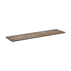 Plan vasque VANTA chene foncé 140 cm Tablette de salle de bain