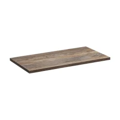 Plan vasque VANTA chene foncé 100 cm Tablette de salle de bain