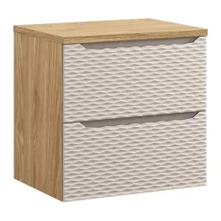 Plan vasque YOKA Finition chene clair, 60 cm
