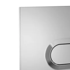 Plaque de chasse d'eau chrome GoodHome