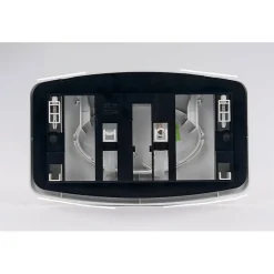 Plaque de commande - OLli - blanche - Double débit 3/6 L