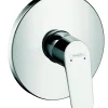 Plaque de finition pour mitigeur douche encastré FOCUS E2 - Chromé
