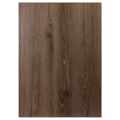 Plateau laminé chêne chocolat 138 x 80 cm pour bureau, table, table basse
