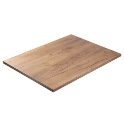 Plateau laminé chêne craft 120 x 60 cm pour bureau, table, table basse