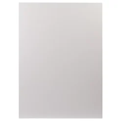 Plateau laminé gris 138 x 80 cm pour bureau, table, table basse