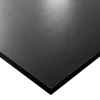 Plateau laminé noir 160 x 80 cm pour bureau, table, table basse
