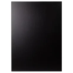 Plateau laminé noir 160 x 80 cm pour bureau, table, table basse