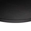 Plateau laminé noir rond, diamètre 68 cm, pour bureau, table, table basse