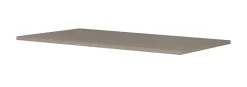 Plateau pour armoire de salle de bain, couleur: Chêne Foncé, dimensions: 100 x 45 x 1,6 cm