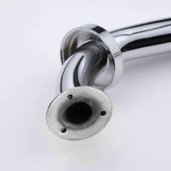 Poignée de sécurité LISA 50 cm, finition chrome poli, en acier inoxydable Kibath