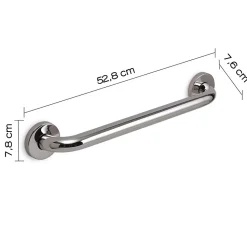 Poignée De Soutien Pour Personnes Âgées Et Handicapées 45Cm Chrome Poli Loto De Kiamami Valentina