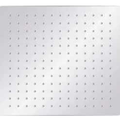Pomme de douche pluie 30x30 cm argente Helloshop26