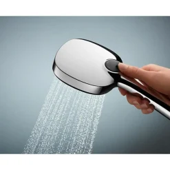 Pommeau de douche - GROHE Vitalio Comfort 110 26092001 - 3 jets Pluie/Stimulant/Massage - Sélection facile -Economie d'eau -C