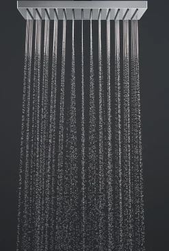 Pommeau de douche 1 jet, carré, chrome, Hansgrohe Vernis Blend