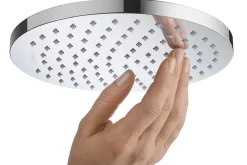 Pommeau de douche 1 jet rond, chrome, Hansgrohe Vernis Shape