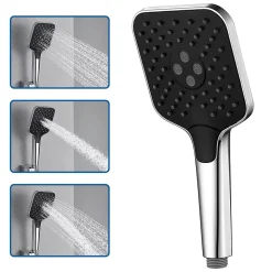 Pommeau de douche avec 3 modes de jet Pomme de douche Auralum Max Kit de douche