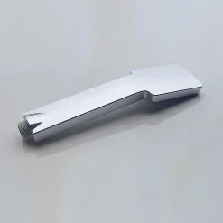 Pommeau de douche carré grand diamètre exquis simple haut de gamme argent haute pression économie d'eau