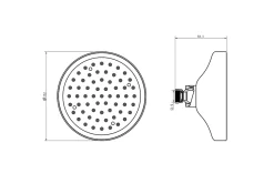 Pommeau de douche chrome Cooke & Lewis Maria