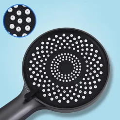 Pommeau de douche domestique, pommeau de douche à main, pommeau de douche, gris pistolet