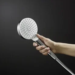 Pommeau de douche HANSGROHE Crometta + Flexible Designflex 160 cm chromé