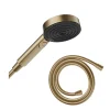 Pommeau de douche HANSGROHE Pulsify Select EcoSmart 105 3 jets relaxation + Flexible 160 cm Isiflex Bronze brossé