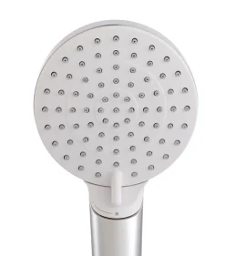 Pommeau de douche Hansgrohe Crometta 2 jets coloris blanc et chrome en plastique ABS et polypropylène